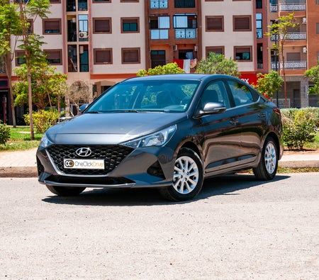 Gray Hyundai Accent 2023