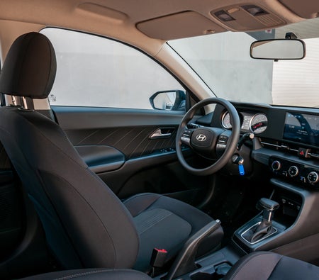 Black Hyundai Accent 2024