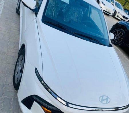 White Hyundai Accent 2024