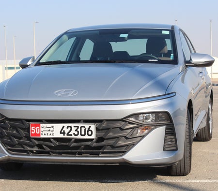 Silver Hyundai Accent 2025