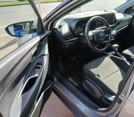 Gray Hyundai Bayon 2023