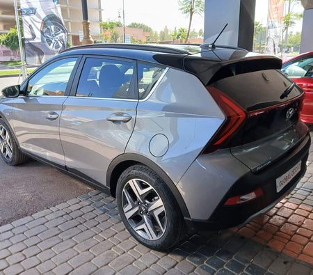 Gray Hyundai Bayon 2023