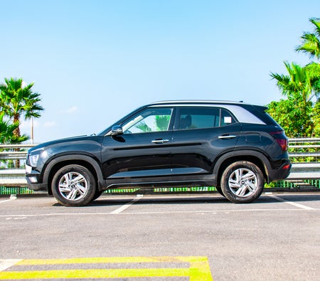 Black Hyundai Creta 5 Seater 2023
