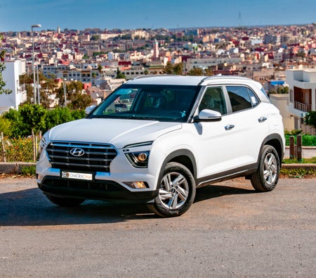 Blanc Hyundai Creta 5 Seater 2024 Blanc Hyundai Creta 5 Seater 2024