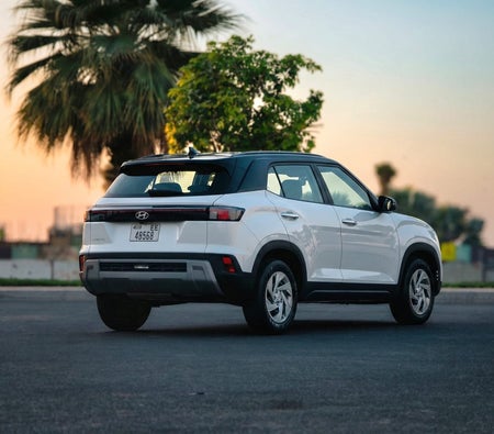White Hyundai Creta 5 Seater 2026