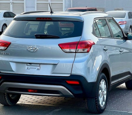 Silver Hyundai Creta GL 2020