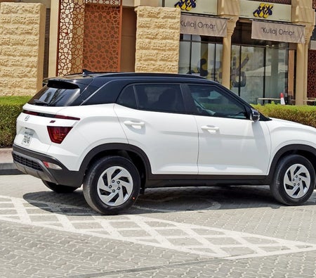 Blanc Hyundai Creta 5 Seater 2022