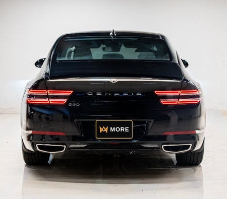 Siyah Hyundai Genesis 2023