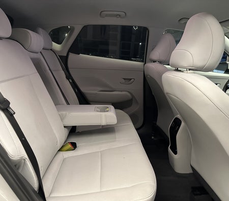 Gray Hyundai Kona 2024
