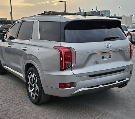 Gold Hyundai Palisade Calligraphy 2022