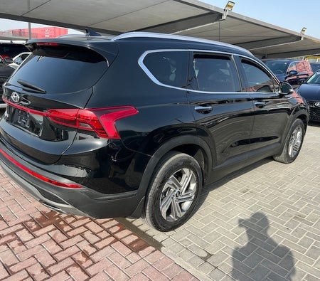 Black Hyundai Santa Fe 2023