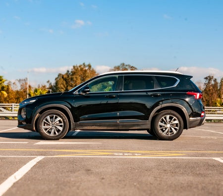 Black Hyundai Santa Fe 2023
