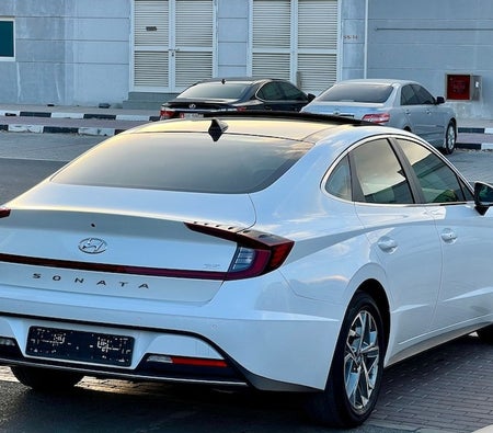 White Hyundai Sonata GLS TOP 2020