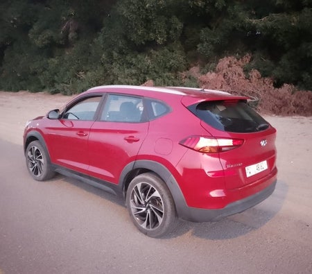 Burgundy Hyundai Tucson GDI 2019