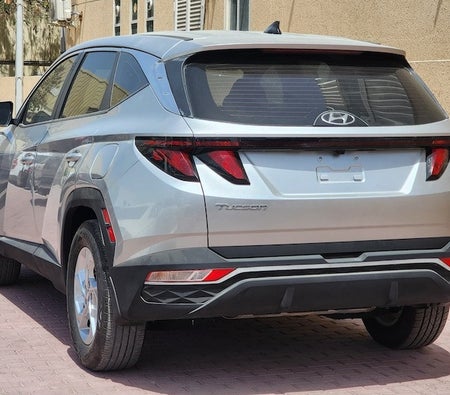 Silver Hyundai Tucson SE 2022