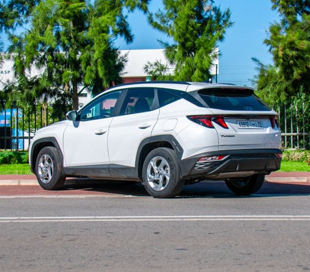 White Hyundai Tucson 2023 White Hyundai Tucson 2023