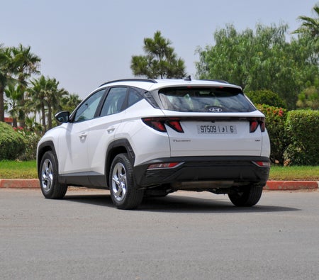 Blanc Hyundai Tucson 2023 Blanc Hyundai Tucson 2023