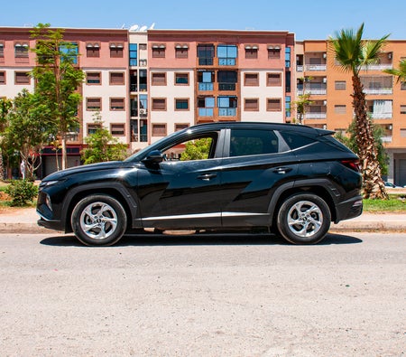 Schwarz Hyundai Tucson 2023 Schwarz Hyundai Tucson 2023