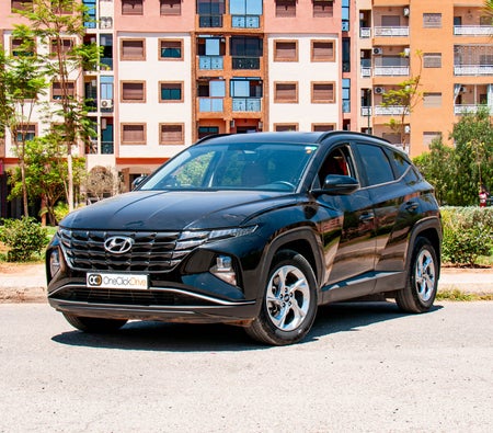 黑色的 现代 图森 2023