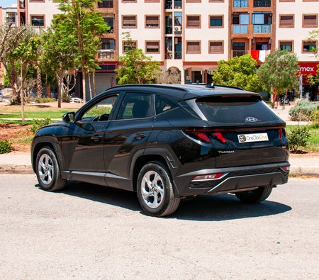 黑色的 现代 图森 2023