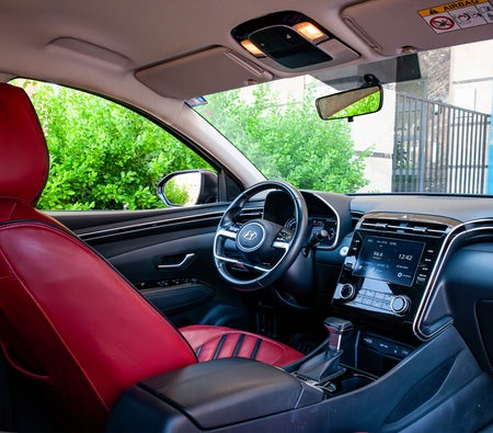 黑色的 现代 图森 2023