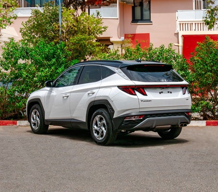 Blanc Hyundai Tucson 2024