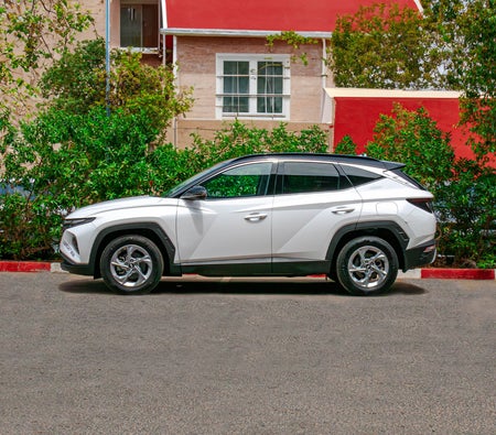 Blanc Hyundai Tucson 2024
