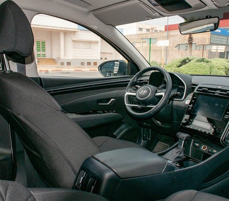Blanc Hyundai Tucson 2024