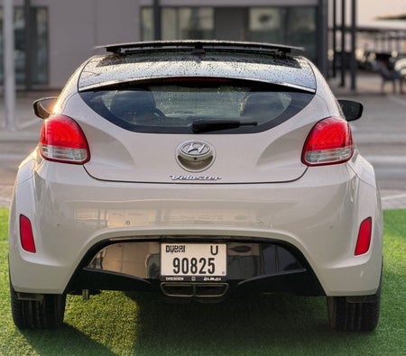 Beige Hyundai Veloster 2016