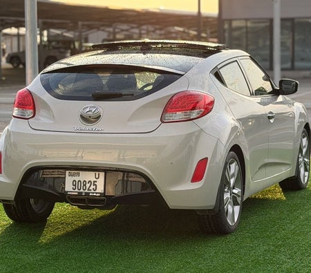 Beige Hyundai Veloster 2016
