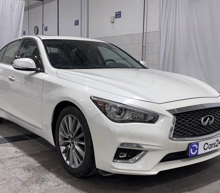 Blanco Infiniti Q50 LUXE 2024 Blanco Infiniti Q50 LUXE 2024