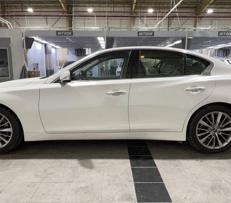 Blanc Infiniti Q50 LUXE 2024