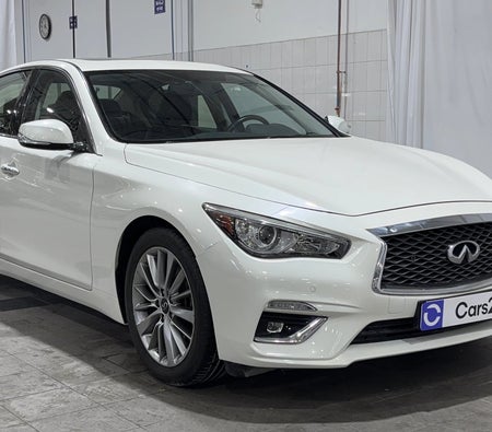 Blanc Infiniti Q50 LUXE 2024 Blanc Infiniti Q50 LUXE 2024