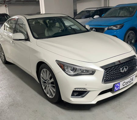 Blanc Infiniti Q50 LUXE 2024 Blanc Infiniti Q50 LUXE 2024
