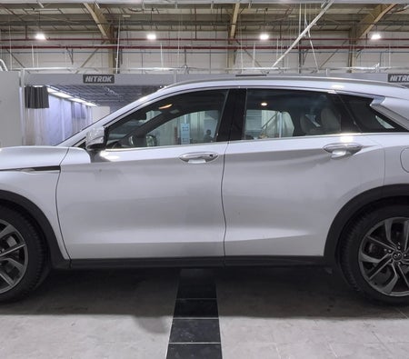 Silver Infiniti QX50 Luxury 2021