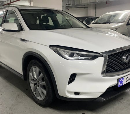 Weiß Infiniti QX50 LUXE 2021 Weiß Infiniti QX50 LUXE 2021