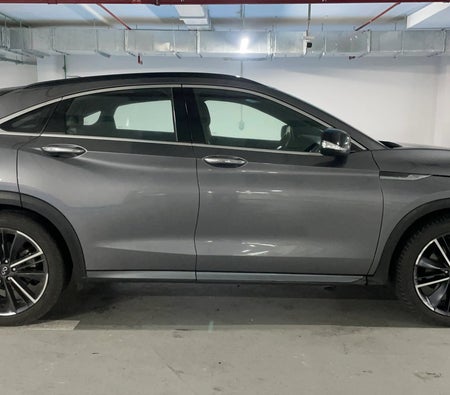 Gray Infiniti QX55 ESSENTIAL 2023