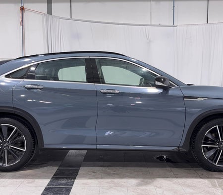 Gray Infiniti QX55 ESSENTIAL 2023