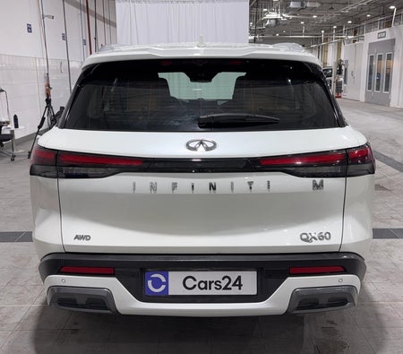Blanc Infiniti QX60 SENSORY 2023
