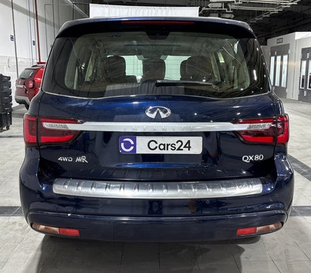 Azul Infiniti QX80 LUXE SENSORY PROACTIVE 2022 Azul Infiniti QX80 LUXE SENSORY PROACTIVE 2022