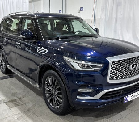Azul Infiniti QX80 LUXE SENSORY PROACTIVE 2022 Azul Infiniti QX80 LUXE SENSORY PROACTIVE 2022