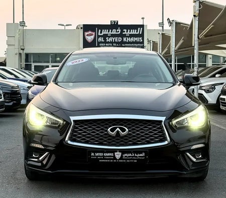 Siyah Infiniti Q50 Turbo 2022 Siyah Infiniti Q50 Turbo 2022