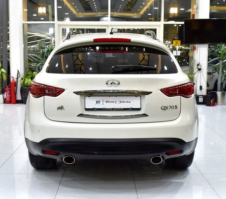 Blanc Infiniti QX70 S 2016