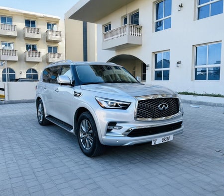 Rent Infiniti QX80 2021 in Dubai