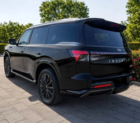 Black Infiniti QX80 AUTOGRAPH 2026