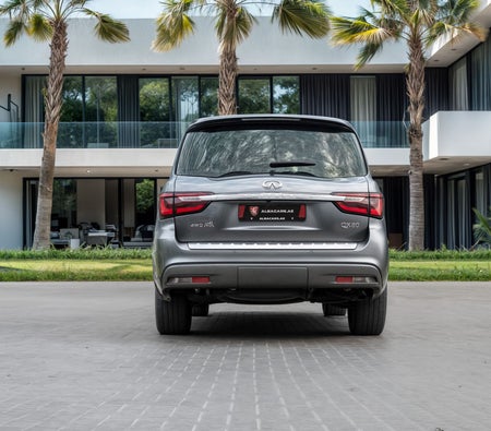 Gray Infiniti QX80 Sensory Proactive 2021