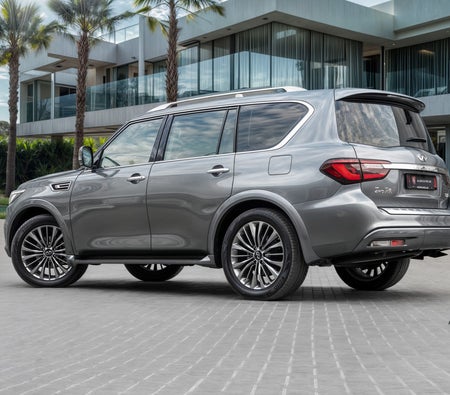 Gray Infiniti QX80 Sensory Proactive 2021