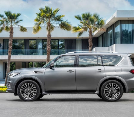 Gray Infiniti QX80 Sensory Proactive 2021