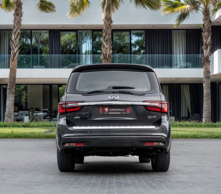 Gray Infiniti QX80 SENSORY 2022