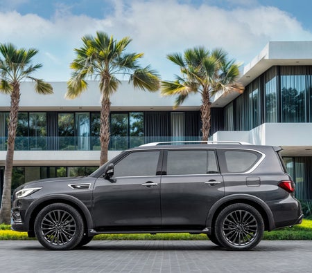 Gray Infiniti QX80 SENSORY 2022